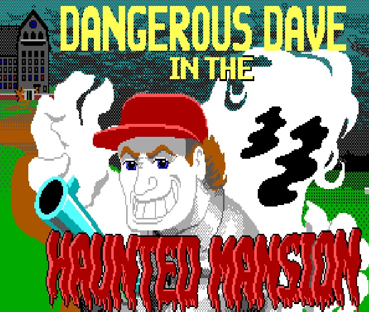 Dangerous Dave 2 Haunted Mansion