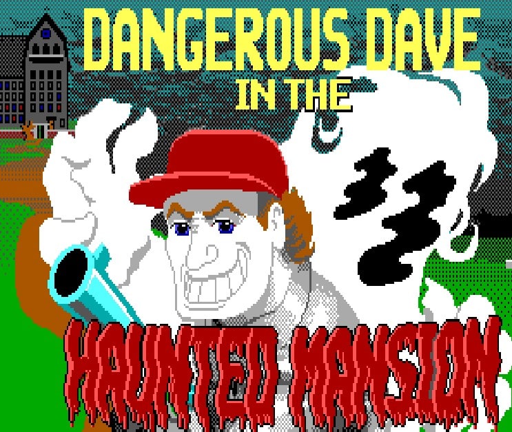 Dangerous Dave in the Haunted Mansion